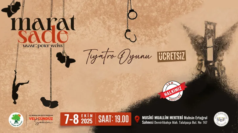 Marat/Sade Mamak’ta Sahnelenecek