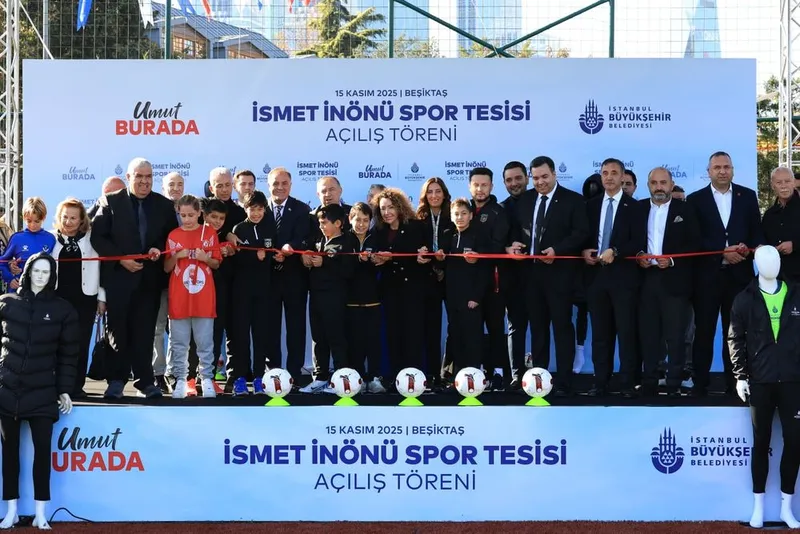 İBB, BEŞİKTAŞ İSMET İNÖNÜ SPOR TESİSİ’Nİ BAŞTAN AŞAĞI YENİLEDİ
