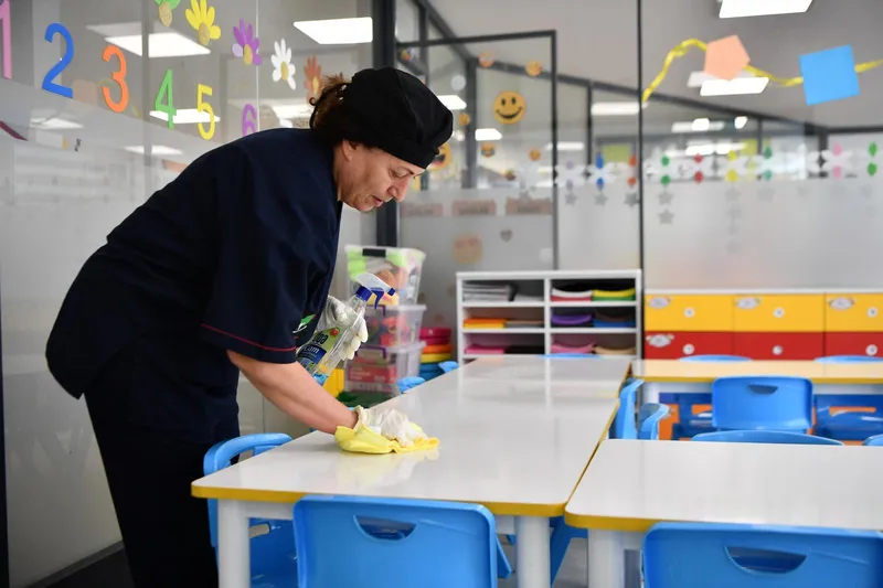 Mamak Belediyesi Kreşlerinde Kışlık Hijyen Hazırlıkları Tamamlandı