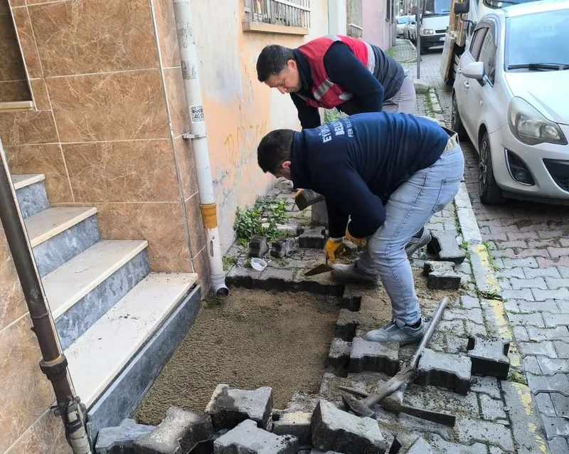 Eyüpsultan’da Fen işleri çalışmaları aralıksız sürüyor