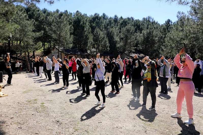 Eyüpsultanlı kadınlar doğayla iç içe sporla buluştu!