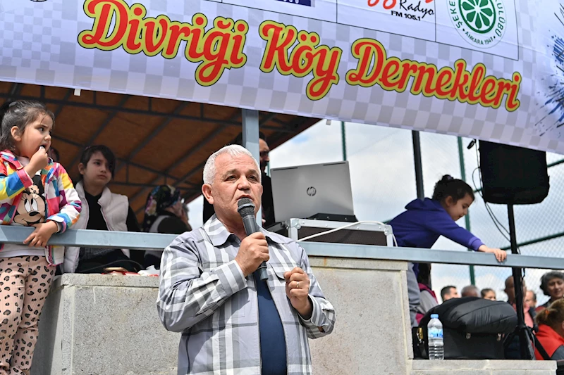 Mamak Belediye Başkanı Veli Gündüz Şahin Divriği Turnuvası’nda Birlik Mesajı Verdi