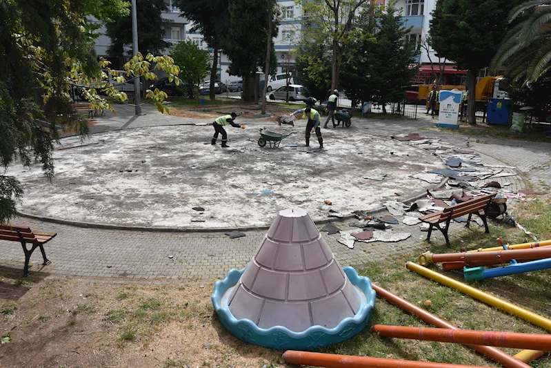 Kaynarca Şehit Erdoğan Yeni Parkı Yenileniyor