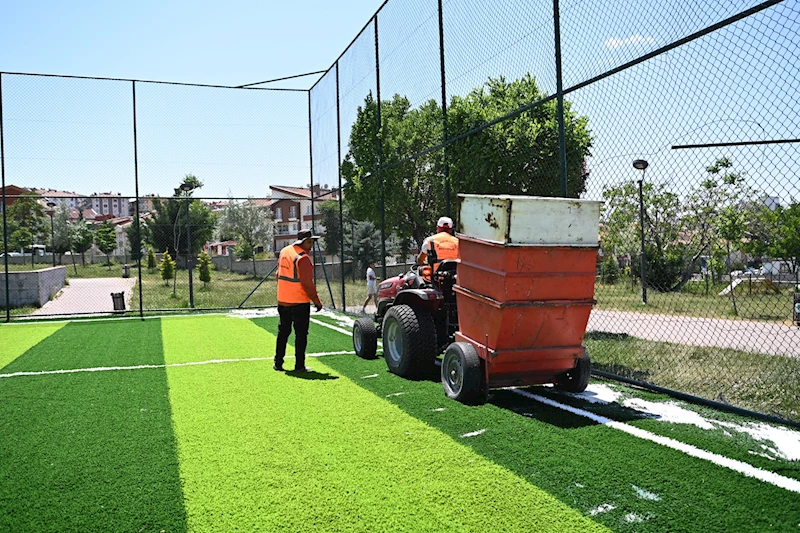 Mamak Belediyesi’nin Spor Tesislerinde Kapsamlı Bakım ve Onarım