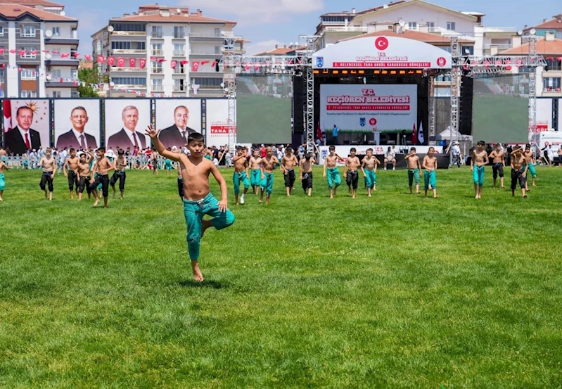 Cumhuriyet tarihinin en büyük karakucak güreşleri Keçiören’de başladı